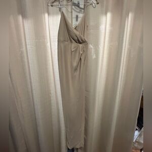 Bhldn floor sample with tags - tan / cream bridesmaids wedding guest dress